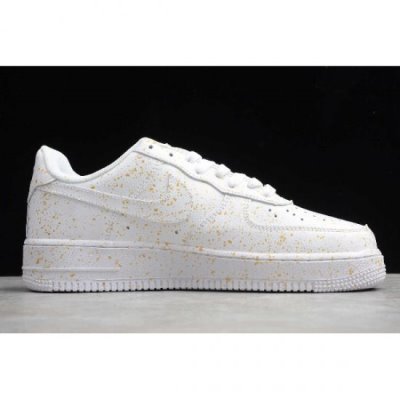 Nike Air Force 1 Beyaz / Sarı Kaykay Ayakkabı Türkiye - SR92CG7P